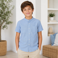 Camasa Baieti Classic Bleu