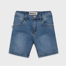 Blugi Scurti Baieti Essential Dark Denim - imagine 3