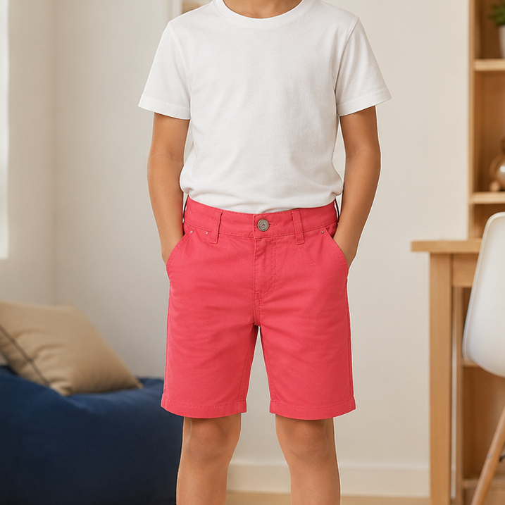 Pantaloni Casual Rosu Baieti
