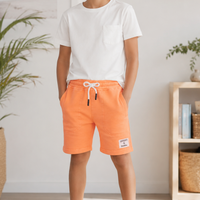 Pantaloni Scurti Sport Orange Baieti