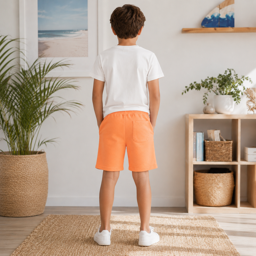 Pantaloni Scurti Sport Orange Baieti