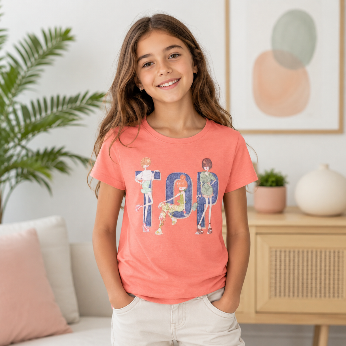 Tricou Fete Fashion Top Piersica