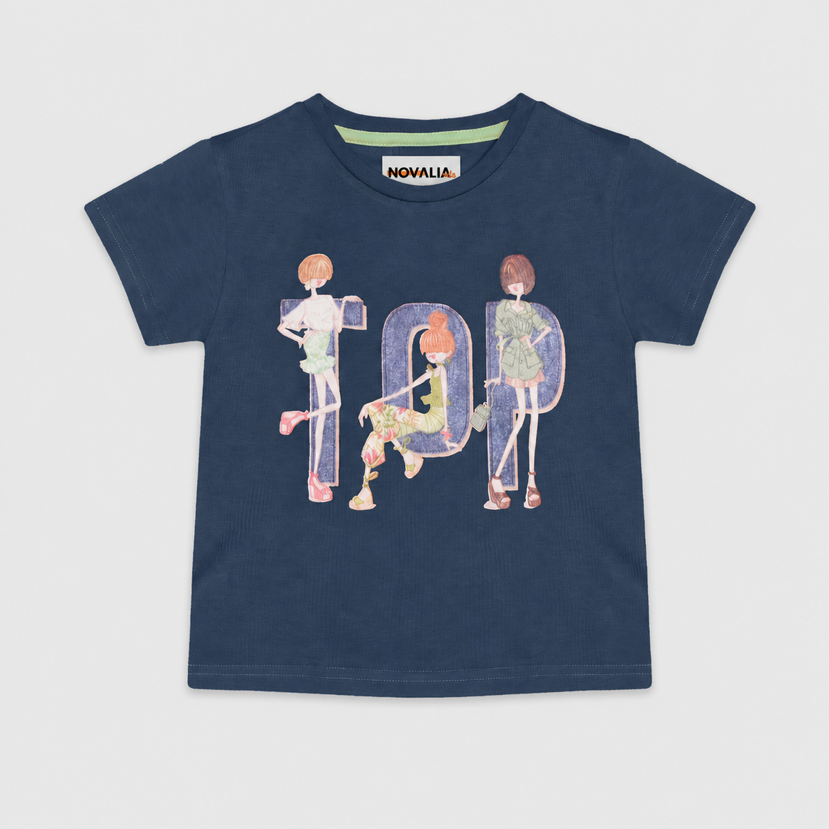 Tricou Fete Fashion Top Indigo