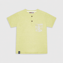 Tricou Baieti Palm Pocket Galben - imagine 2