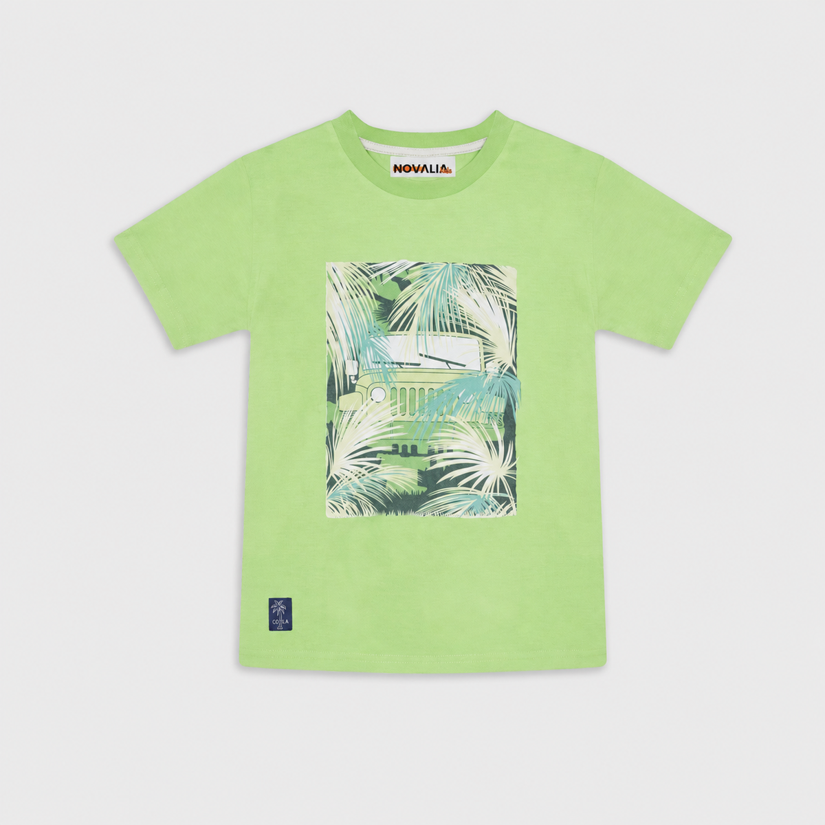 Tricou Baieti Palm Ride Verde