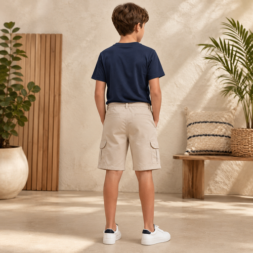 Pantaloni Scurti Baieti Ranger Bej - imagine 3