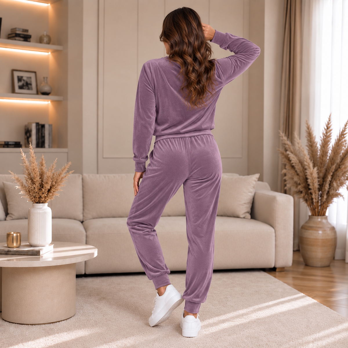 Trening Soft Lila din Catifea