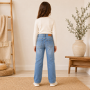 Blugi Fete Clasic Light Denim