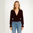 Bluza Kriss cu Imprimeu Floral