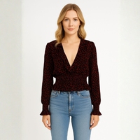 Bluza Kriss cu Imprimeu Floral