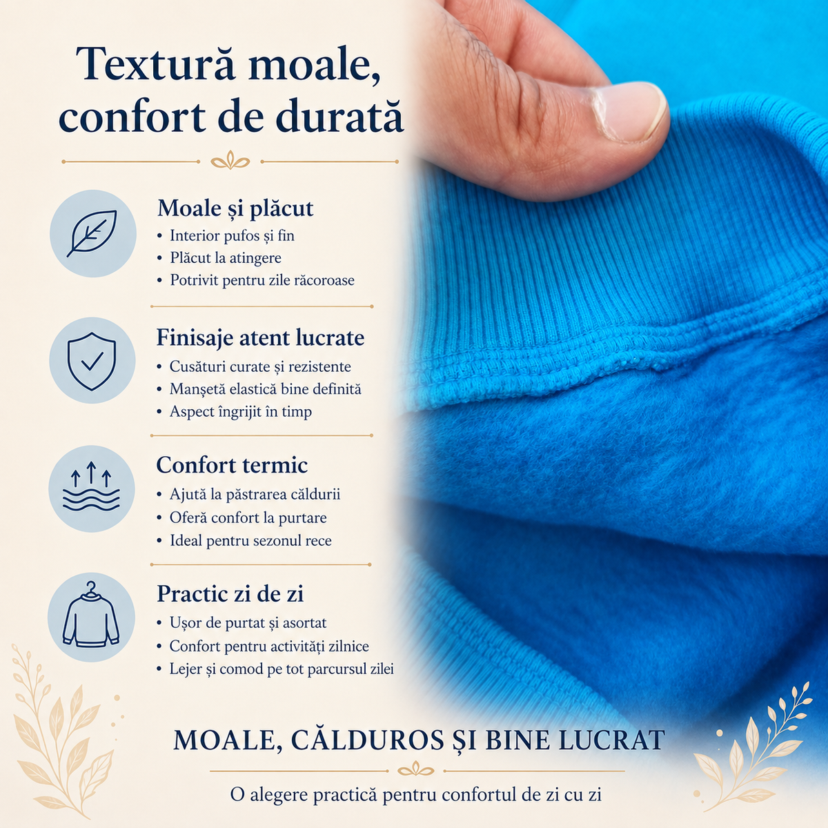 Bluza Baieti Cool Kids Turcoaz