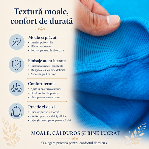 Bluza Baieti Cool Kids Turcoaz