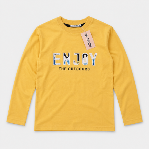 Bluza Baieti Enjoy Galben