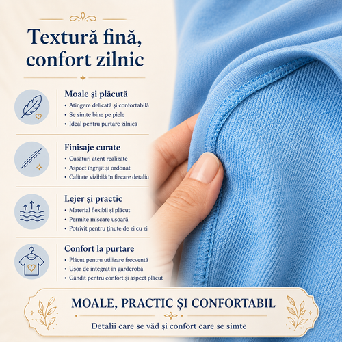 Bluza Baieti Enjoy Turcoaz