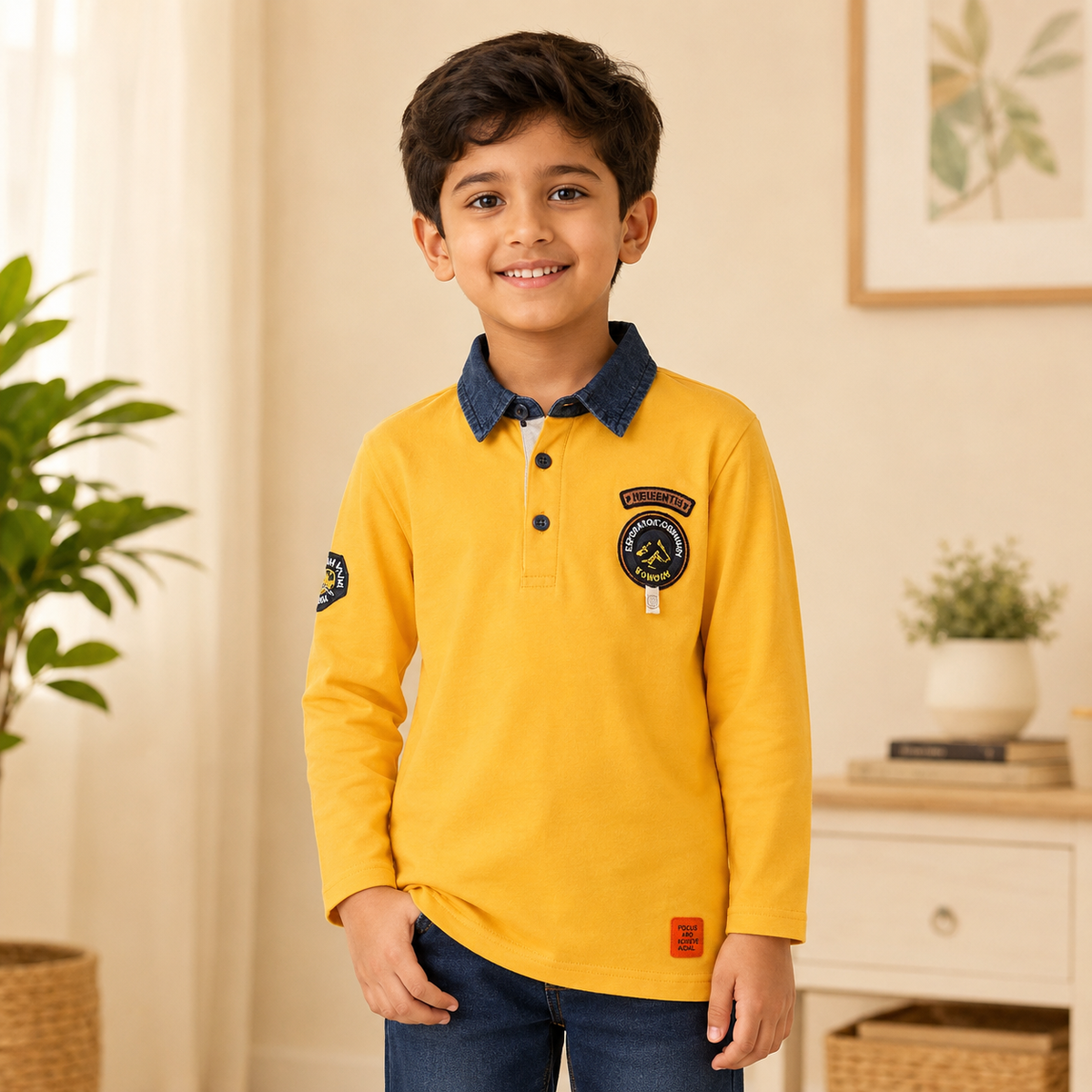 Bluza Baieti Highgrade Galben