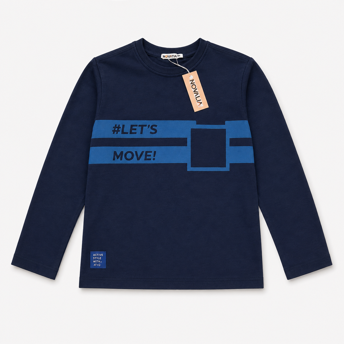 Bluza Baieti LetsMove Bleumarin