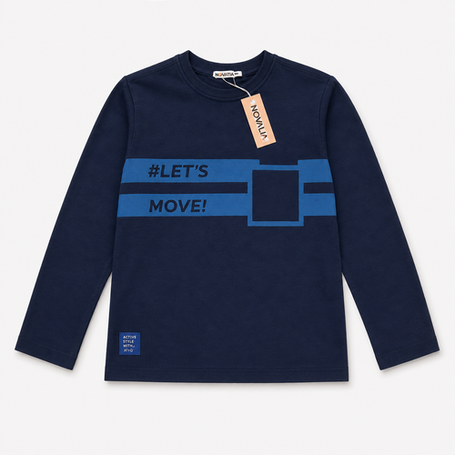 Bluza Baieti LetsMove Bleumarin