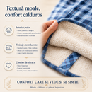 Camasa Căptușită Baieti Carouri Bleo
