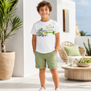 Tricou Days Alb Baieti