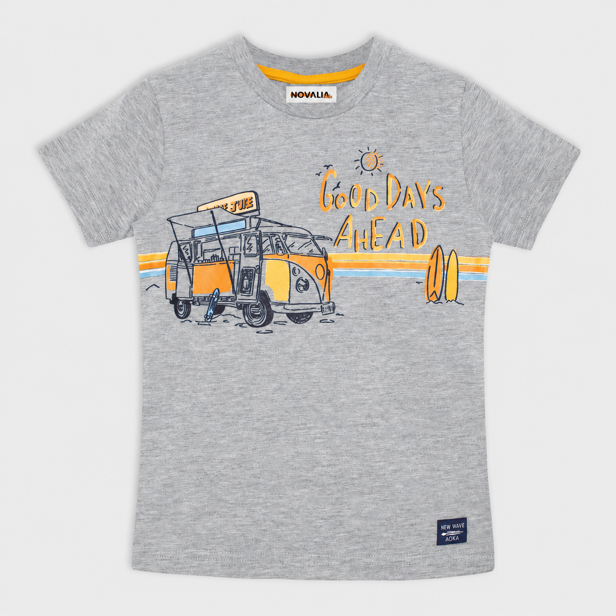 Tricou Days Gri Baieti - imagine 3
