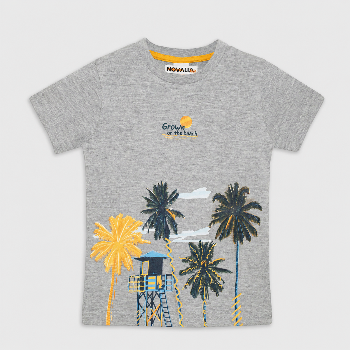 Tricou Grow Gri Baieti - imagine 3