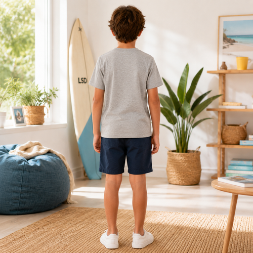Tricou Grow Gri Baieti - imagine 2