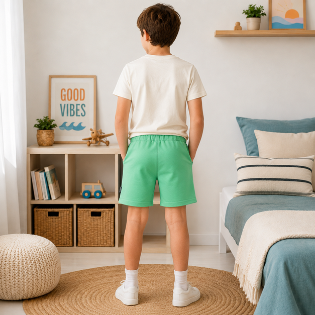 Pantaloni Scurti Baieti Verde