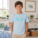Tricou Best Friends Baieti Bleo