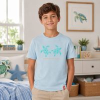 Tricou Best Friends Baieti Bleo