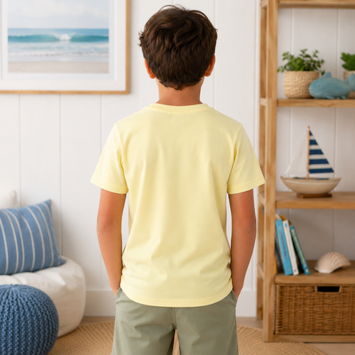 Tricou Best Friends Baieti Galben - imagine 2