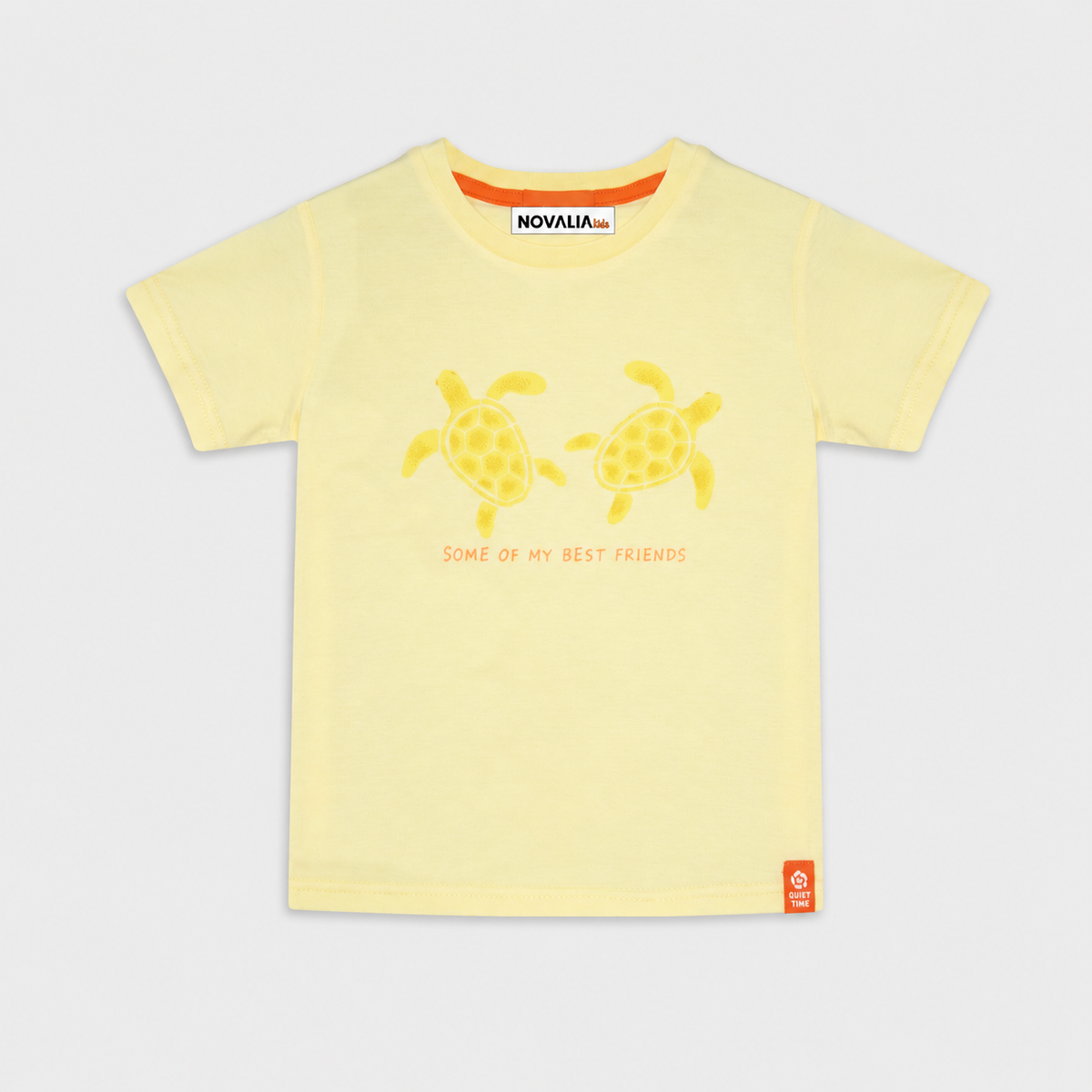 Tricou Best Friends Baieti Galben - imagine 3