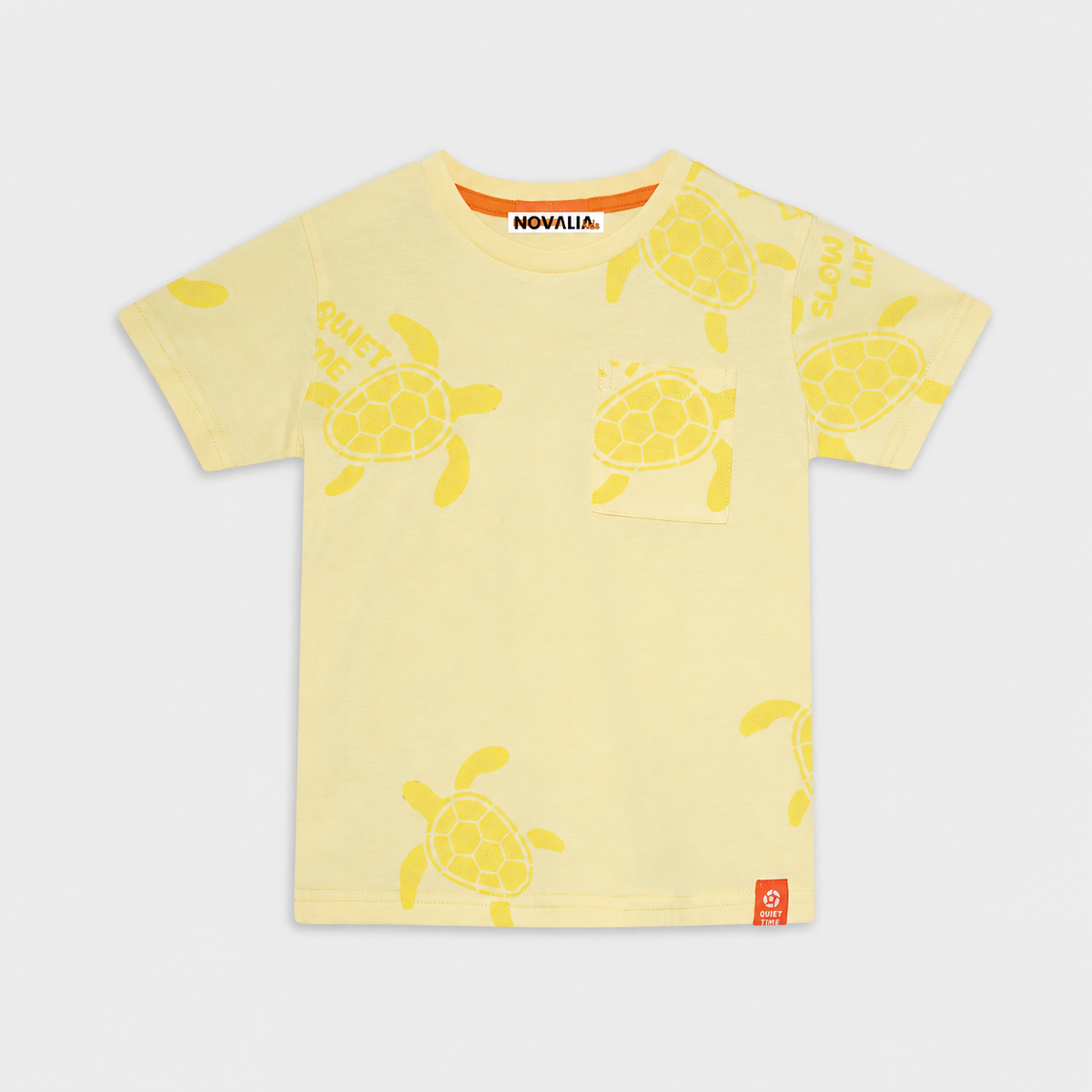 Tricou Turtle Baieti Galben - imagine 3