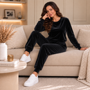 Trening Soft Negru din Catifea