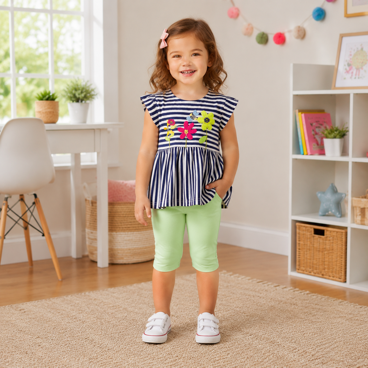 Set Stripe Fete Navy
