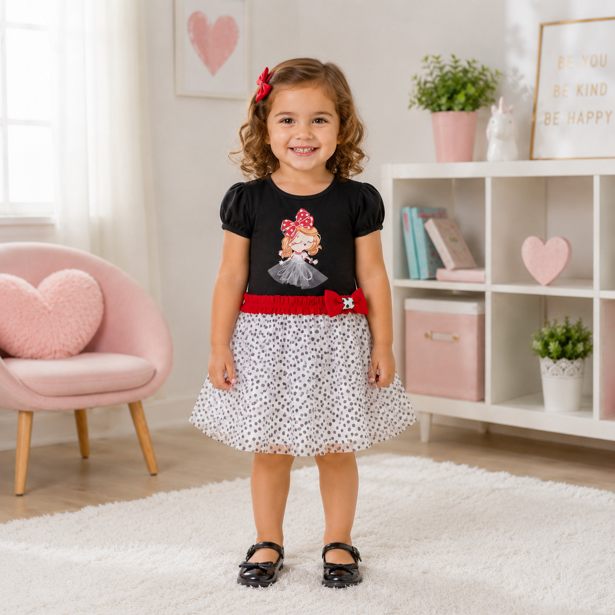 Rochie Cute Negru Fete