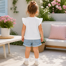 Bluza Fete Sunny Alb - imagine 2