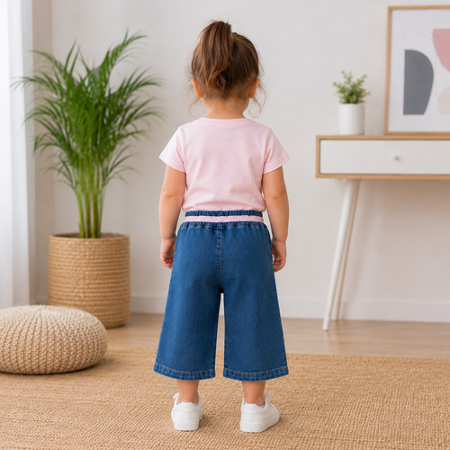 Blugi Fete Notty Light Denim - imagine 2