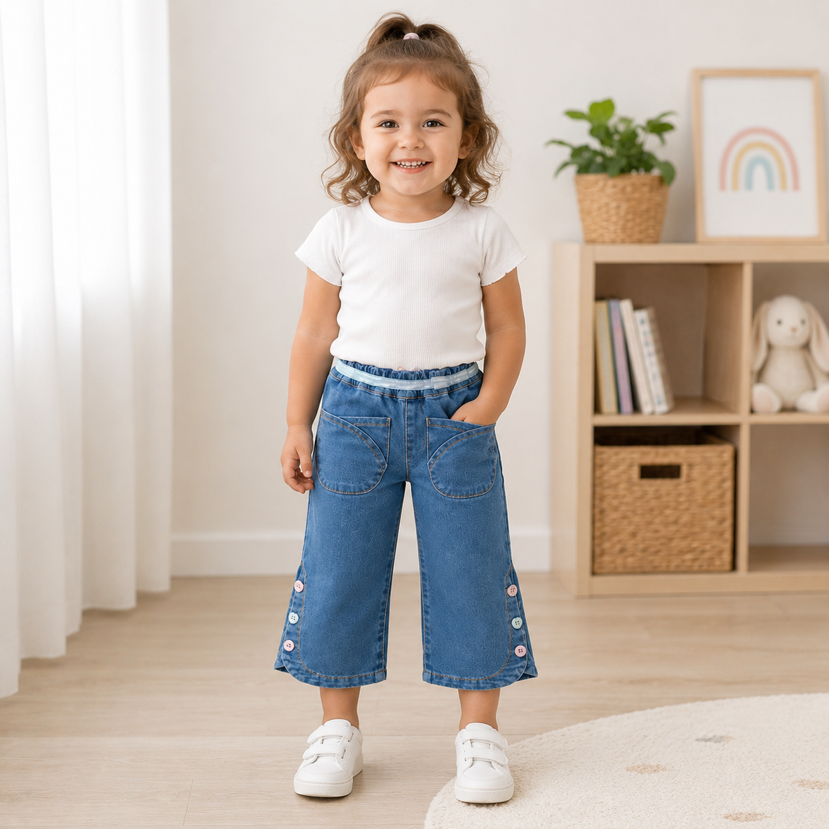Blugi Fete Notty Dark Denim