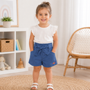 Pantaloni Scurti Fete Bee Indigo