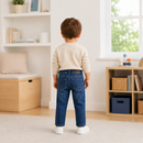 Blugi Baieti Crash Dark Denim - imagine 2