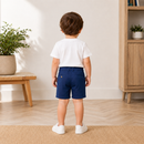 Pantaloni Scurti Baieti Cotton Indigo - imagine 2