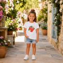 Tricou Berry Fete Alb