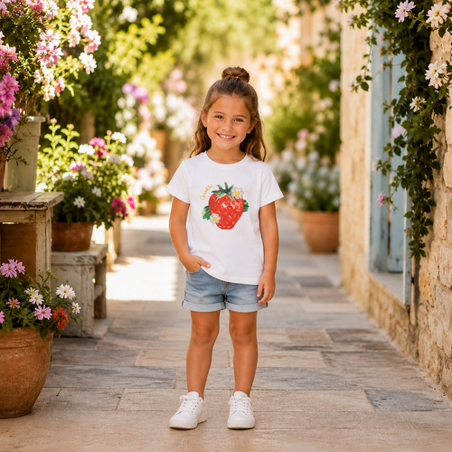 Tricou Berry Fete Alb