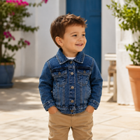 Geaca Blugi Urban Baieti Dark Denim