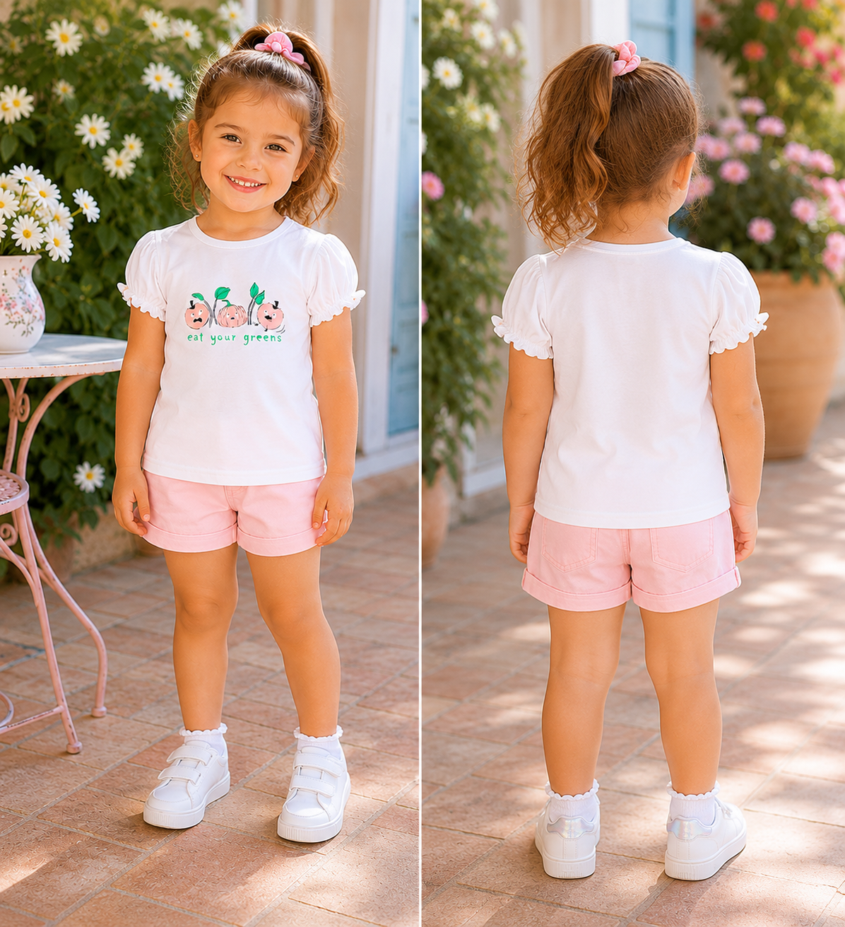 Bluza "Eat Your Greens" Fete Piersica