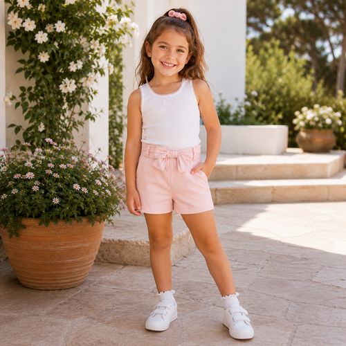 Pantaloni Fete Piersica