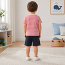 Set Baieti Red Stripes - imagine 2