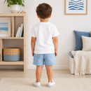 Tricou Baieti Surf Alb - imagine 2