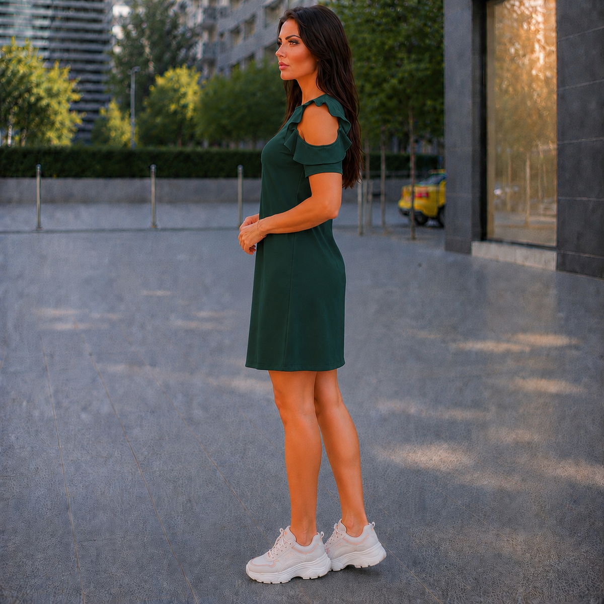 Rochie Verde Inchis Summer