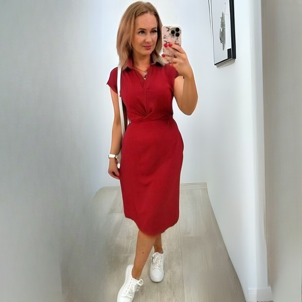 Rochie Rosu Eliza